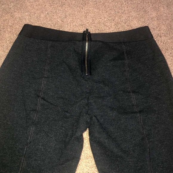 J. Crew Pixie Pant Ponte Knit Seam Stretch Tapered Legging Charcoal Gray 6 - Picture 6 of 9